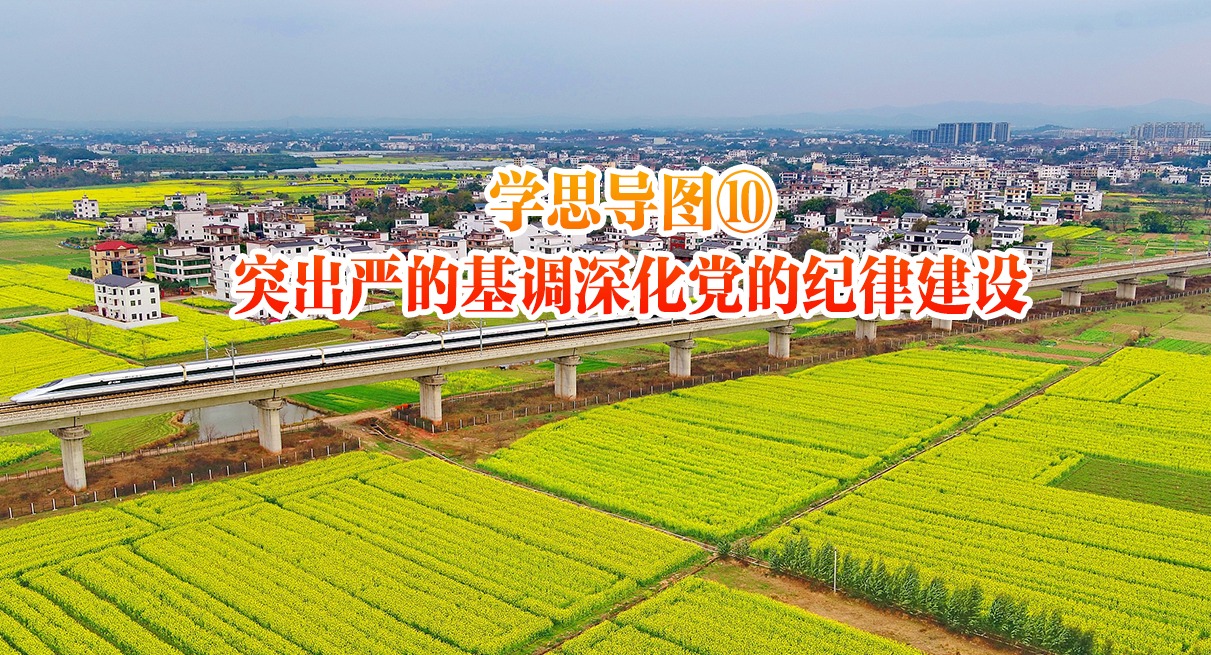 學(xué)思導(dǎo)圖⑩｜突出嚴(yán)的基調(diào)深化黨的紀(jì)律建設(shè)