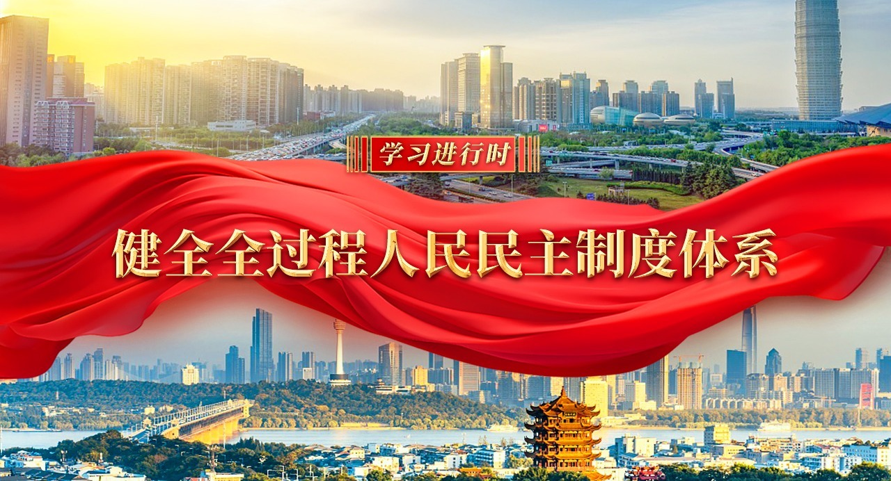學(xué)習(xí)進(jìn)行時(shí)｜健全全過(guò)程人民民主制度體系