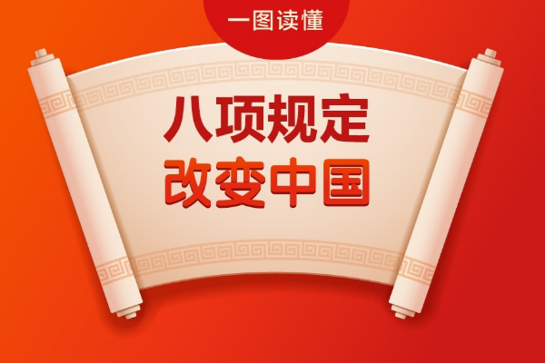 圖解 | 八項規定改變中國