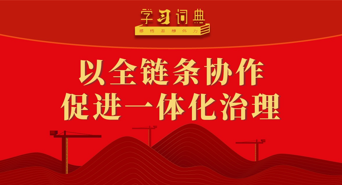 學習詞典·五次全會丨以全鏈條協作促進一體化治理