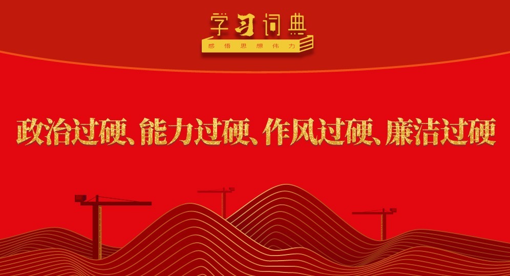 學習詞典·五次全會丨政治過硬、能力過硬、作風過硬、廉潔過硬