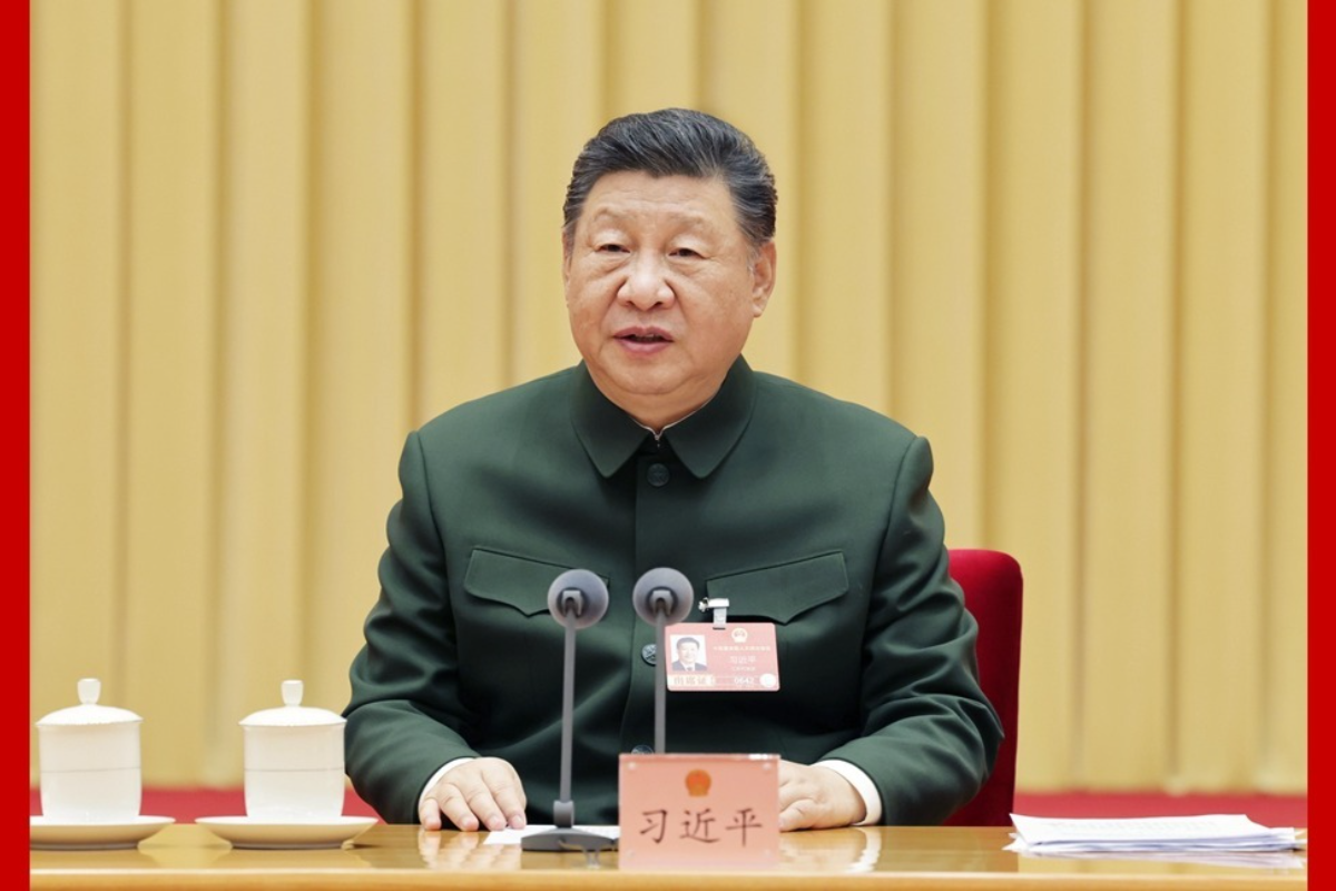 習近平：充分發揮政治建軍特有優勢 凝心聚力推動國防和軍隊現代化行穩致遠