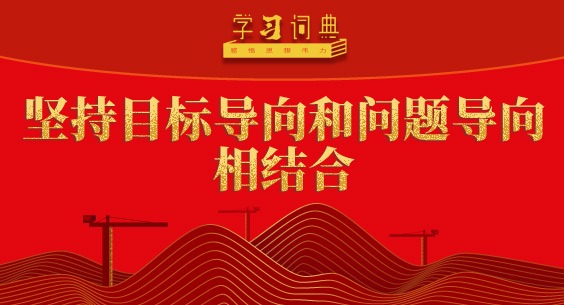 學(xué)習(xí)詞典?樹(shù)立和踐行正確政績(jī)觀丨堅(jiān)持目標(biāo)導(dǎo)向和問(wèn)題導(dǎo)向相結(jié)合